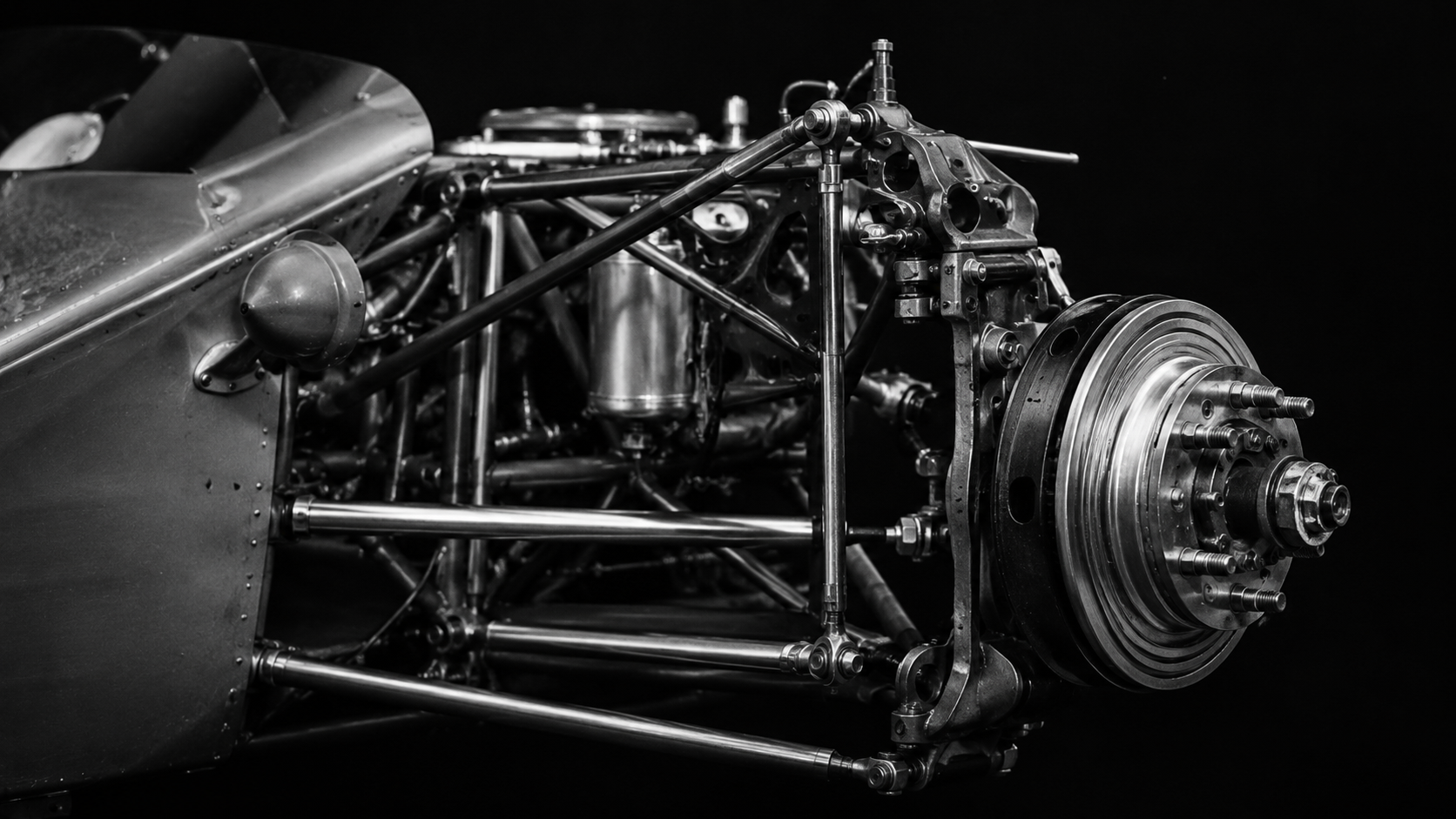 Tubular chassis & suspension